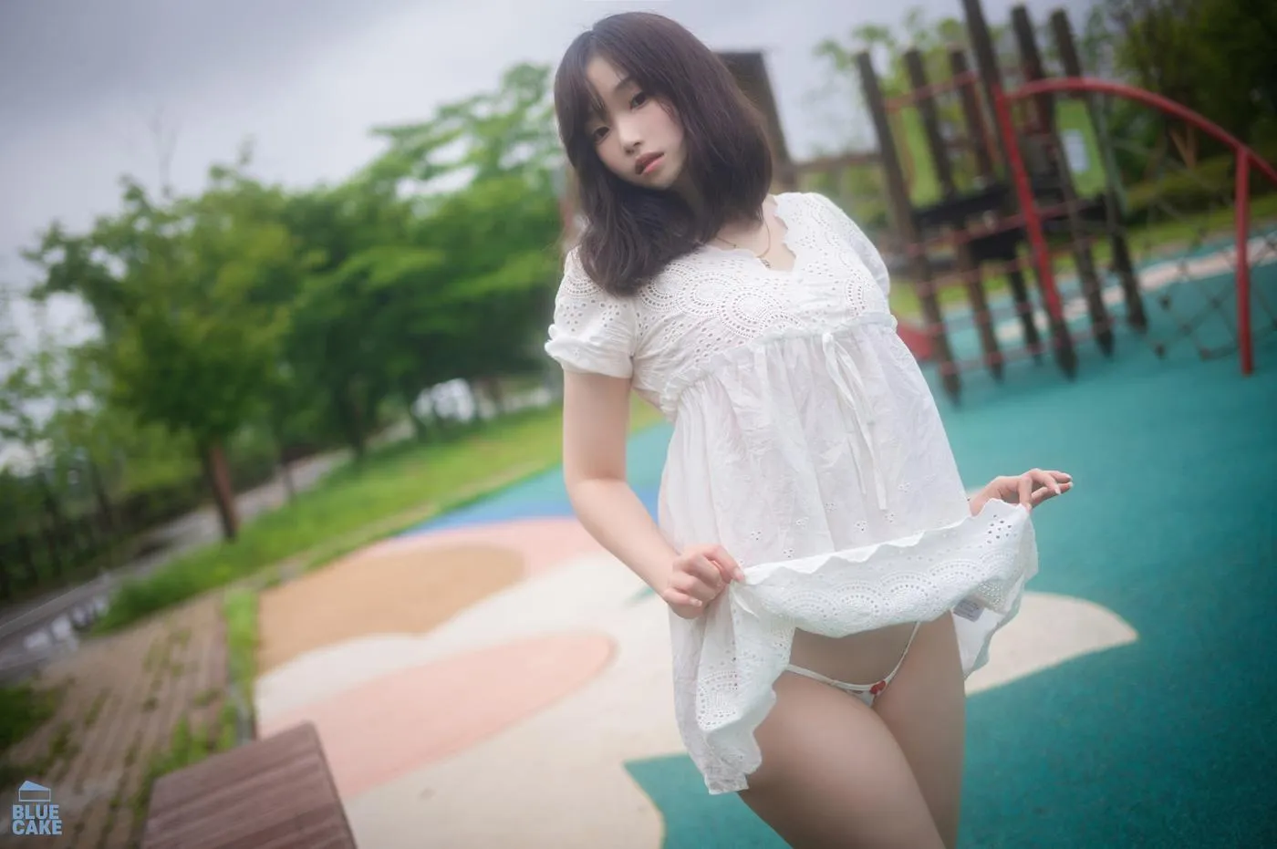 Bambi밤비 – NO.99 [BLUECAKE] Doki Doki Amenokade RED.Ver[23] [43P]插图1